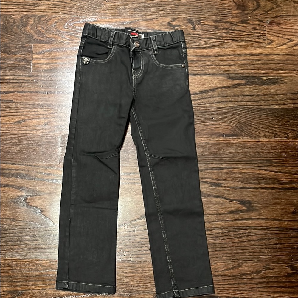 Catimini Black Straight Jeans Classic Style